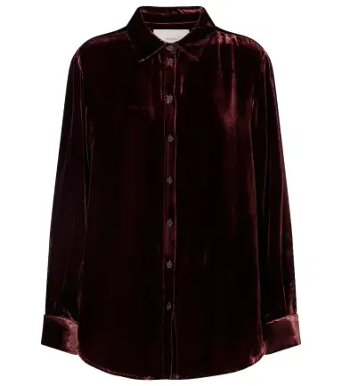 Asceno London velvet shirt | Thumbnail 1 Asceno London velvet shirt | Thumbnail 1