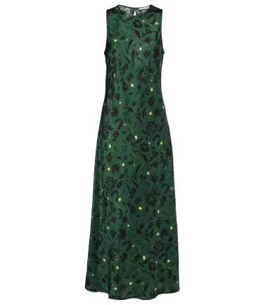 Asceno Valencia printed silk charmeuse maxi dress | Thumbnail 1 Asceno Valencia printed silk charmeuse maxi dress | Thumbnail 1