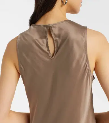 Asceno Valencia silk charmeuse maxi dress | Thumbnail 2 Asceno Valencia silk charmeuse maxi dress | Thumbnail 2