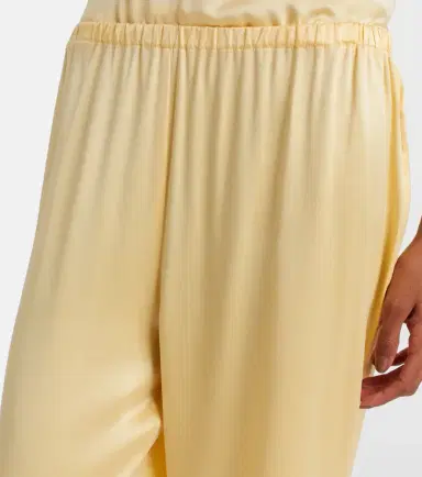 Asceno Loreto silk charmeuse wide-leg pants | Thumbnail 2 Asceno Loreto silk charmeuse wide-leg pants | Thumbnail 2