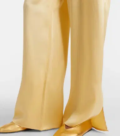 Asceno Loreto silk charmeuse wide-leg pants | Thumbnail 3 Asceno Loreto silk charmeuse wide-leg pants | Thumbnail 3