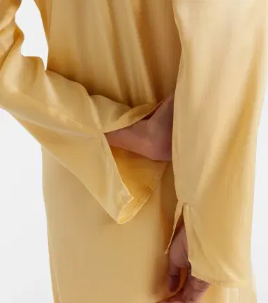 ASCENO Salina silk charmeuse midi dress | Thumbnail 3 ASCENO Salina silk charmeuse midi dress | Thumbnail 3