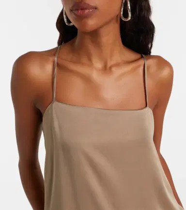 Asceno Melfi silk twill maxi dress | Thumbnail 2 Asceno Melfi silk twill maxi dress | Thumbnail 2