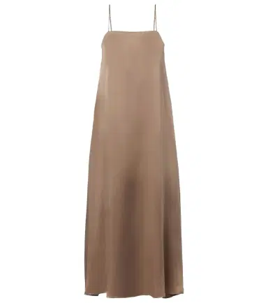 Asceno Melfi silk twill maxi dress | Thumbnail 1 Asceno Melfi silk twill maxi dress | Thumbnail 1