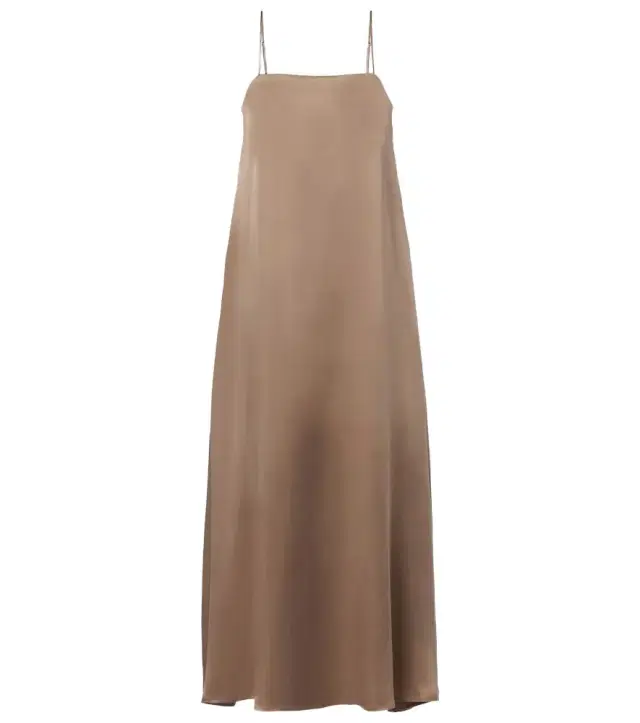 Melfi silk twill maxi dress Melfi silk twill maxi dress