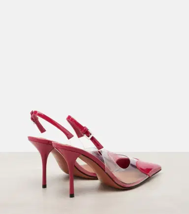 Alaïa Alaïa Le Caur 90 patent leather slingback pumps | Thumbnail 4 Alaïa Alaïa Le Caur 90 patent leather slingback pumps | Thumbnail 4