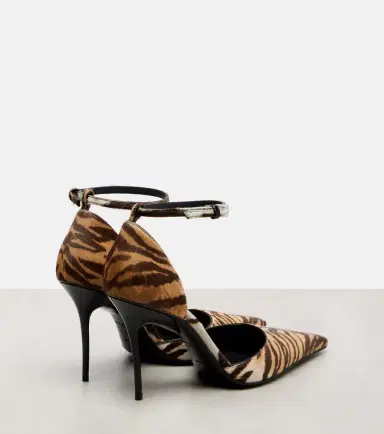 Alaïa Alaïa 90 tiger-print calf hair pumps | Thumbnail 3 Alaïa Alaïa 90 tiger-print calf hair pumps | Thumbnail 3
