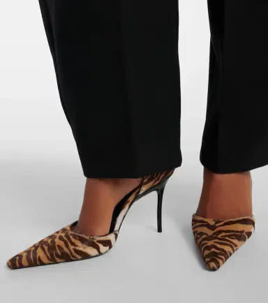 Alaïa Alaïa 90 tiger-print calf hair pumps | Thumbnail 5 Alaïa Alaïa 90 tiger-print calf hair pumps | Thumbnail 5