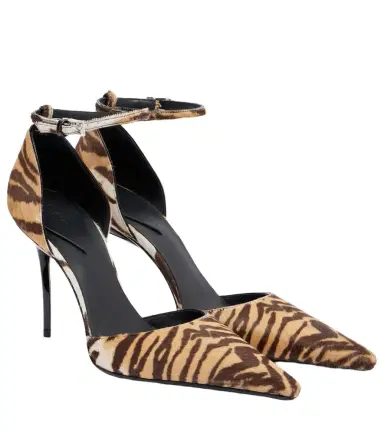 Alaïa Alaïa 90 tiger-print calf hair pumps | Thumbnail 1 Alaïa Alaïa 90 tiger-print calf hair pumps | Thumbnail 1