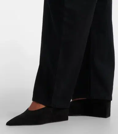 Alaïa Alaïa Cube 75 suede wedge mules | Thumbnail 6 Alaïa Alaïa Cube 75 suede wedge mules | Thumbnail 6