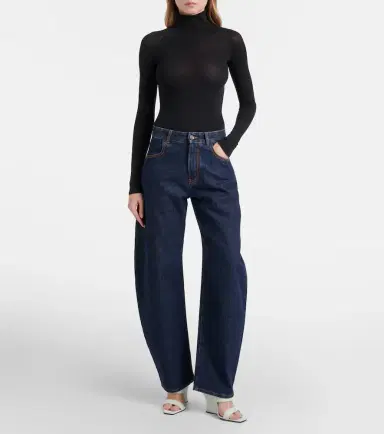 Alaïa Alaïa Wave 110 suede wedge mules | Thumbnail 5 Alaïa Alaïa Wave 110 suede wedge mules | Thumbnail 5