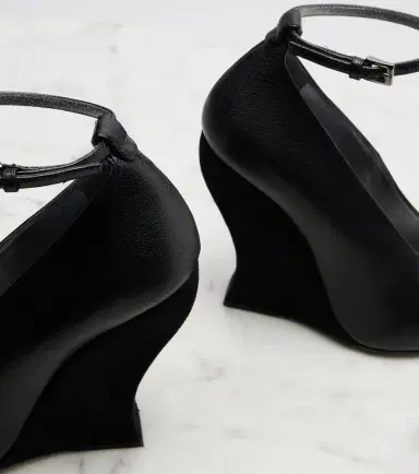 Alaïa Alaïa 110 leather wedges | Thumbnail 3 Alaïa Alaïa 110 leather wedges | Thumbnail 3