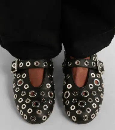 Alaïa Alaïa Studded leather ballet flats | Thumbnail 5 Alaïa Alaïa Studded leather ballet flats | Thumbnail 5