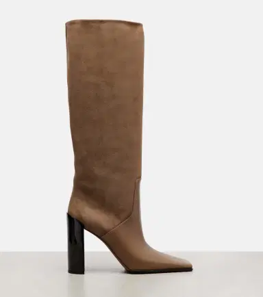 Alaïa Alaïa Leather knee-high boots | Thumbnail 3 Alaïa Alaïa Leather knee-high boots | Thumbnail 3