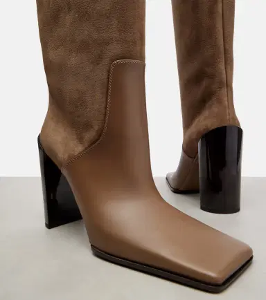 Alaïa Alaïa Leather knee-high boots | Thumbnail 4 Alaïa Alaïa Leather knee-high boots | Thumbnail 4