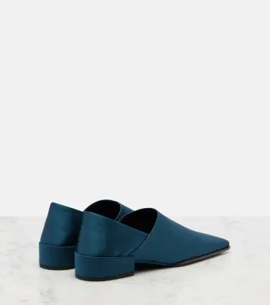 Alaïa Alaïa Satin slip-on shoes | Thumbnail 3 Alaïa Alaïa Satin slip-on shoes | Thumbnail 3