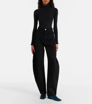 Alaïa Alaïa Satin slip-on shoes | Thumbnail 6 Alaïa Alaïa Satin slip-on shoes | Thumbnail 6