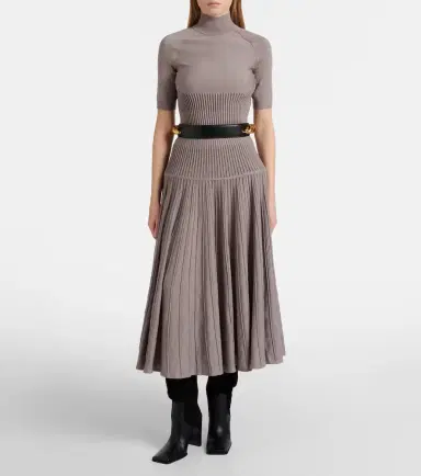 Alaïa Alaïa 90 leather and suede knee-high boots | Thumbnail 5 Alaïa Alaïa 90 leather and suede knee-high boots | Thumbnail 5