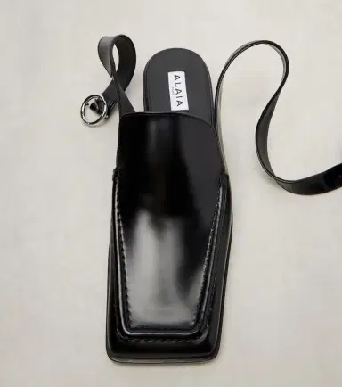 Alaïa Alaïa Leather slingback flats | Thumbnail 3 Alaïa Alaïa Leather slingback flats | Thumbnail 3