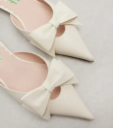 Valentino Garavani Bow-detail leather mules | Thumbnail 2 Valentino Garavani Bow-detail leather mules | Thumbnail 2