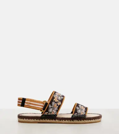 Valentino Garavani Bribri embroidered espadrille sandals | Thumbnail 3 Valentino Garavani Bribri embroidered espadrille sandals | Thumbnail 3