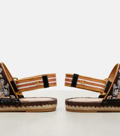 Valentino Garavani Bribri embroidered espadrille sandals | Thumbnail 4 Valentino Garavani Bribri embroidered espadrille sandals | Thumbnail 4