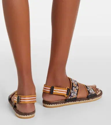 Valentino Garavani Bribri embroidered espadrille sandals | Thumbnail 6 Valentino Garavani Bribri embroidered espadrille sandals | Thumbnail 6