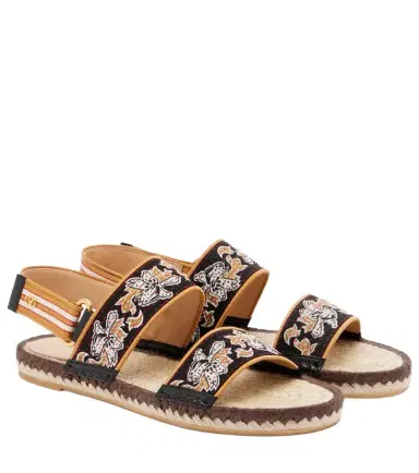 Valentino Garavani Bribri embroidered espadrille sandals | Thumbnail 1 Valentino Garavani Bribri embroidered espadrille sandals | Thumbnail 1