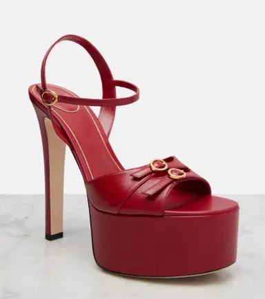 Valentino Garavani Crasher 145 leather platform sandals | Thumbnail 3 Valentino Garavani Crasher 145 leather platform sandals | Thumbnail 3