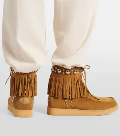Valentino Garavani Nellcôte studded suede ankle boots | Thumbnail 6 Valentino Garavani Nellcôte studded suede ankle boots | Thumbnail 6