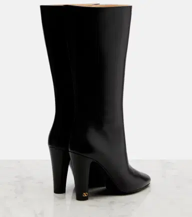 Valentino Garavani Hotty 100 leather knee-high boots | Thumbnail 3 Valentino Garavani Hotty 100 leather knee-high boots | Thumbnail 3