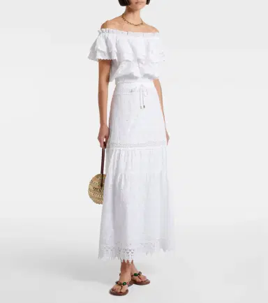 Melissa Odabash Alessia cotton maxi skirt | Thumbnail 3 Melissa Odabash Alessia cotton maxi skirt | Thumbnail 3