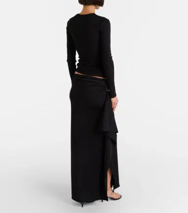 Christopher Esber Asymmetric draped jersey maxi skirt | Thumbnail 2 Christopher Esber Asymmetric draped jersey maxi skirt | Thumbnail 2