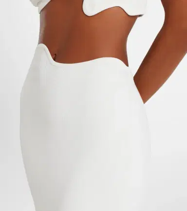 Christopher Esber Maparadita jersey midi skirt | Thumbnail 2 Christopher Esber Maparadita jersey midi skirt | Thumbnail 2
