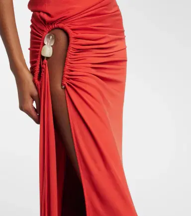 Christopher Esber Cutout draped one-shoulder gown | Thumbnail 6 Christopher Esber Cutout draped one-shoulder gown | Thumbnail 6