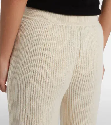 Loro Piana Juniper ribbed-knit cashmere sweatpants | Thumbnail 2 Loro Piana Juniper ribbed-knit cashmere sweatpants | Thumbnail 2