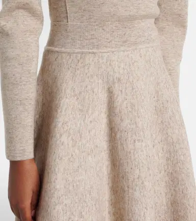 Loro Piana Cashmere, wool, and linen midi skirt | Thumbnail 5 Loro Piana Cashmere, wool, and linen midi skirt | Thumbnail 5