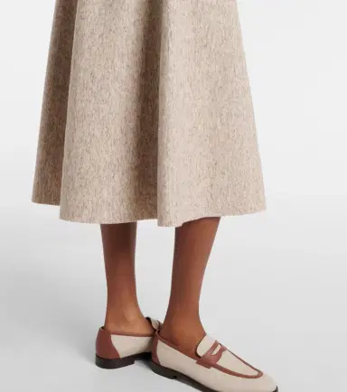 Loro Piana Cashmere, wool, and linen midi skirt | Thumbnail 6 Loro Piana Cashmere, wool, and linen midi skirt | Thumbnail 6