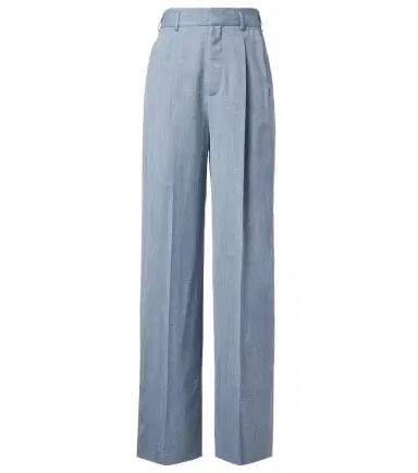Loro Piana Hector wool, silk, and linen wide-leg pants | Thumbnail 1 Loro Piana Hector wool, silk, and linen wide-leg pants | Thumbnail 1