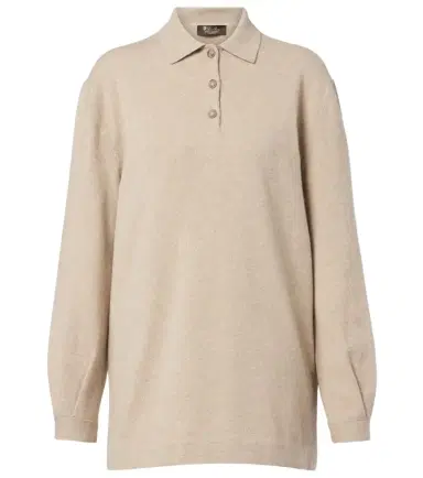 Loro Piana Classic cashmere polo sweater | Thumbnail 1 Loro Piana Classic cashmere polo sweater | Thumbnail 1
