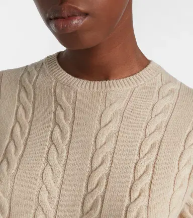 Loro Piana Cedar cable-knit cashmere sweater | Thumbnail 2 Loro Piana Cedar cable-knit cashmere sweater | Thumbnail 2