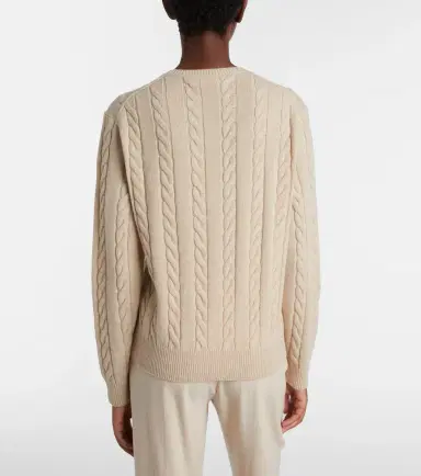 Loro Piana Cedar cable-knit cashmere sweater | Thumbnail 6 Loro Piana Cedar cable-knit cashmere sweater | Thumbnail 6