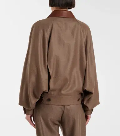 Loro Piana Kiefer cashmere and silk bomber jacket | Thumbnail 7 Loro Piana Kiefer cashmere and silk bomber jacket | Thumbnail 7