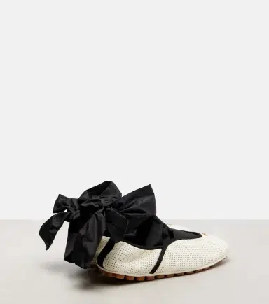 Valentino Garavani Rythmika perforated leather ballet flats | Thumbnail 2 Valentino Garavani Rythmika perforated leather ballet flats | Thumbnail 2