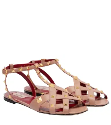 Valentino Garavani Studdy leather sandals | Thumbnail 1 Valentino Garavani Studdy leather sandals | Thumbnail 1