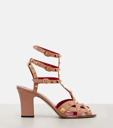 Valentino Garavani Studdy 80 leather sandals | Thumbnail 4 Valentino Garavani Studdy 80 leather sandals | Thumbnail 4