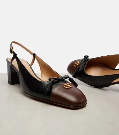 Valentino Garavani Valet Du Roi 60 leather slingback pumps | Thumbnail 2 Valentino Garavani Valet Du Roi 60 leather slingback pumps | Thumbnail 2