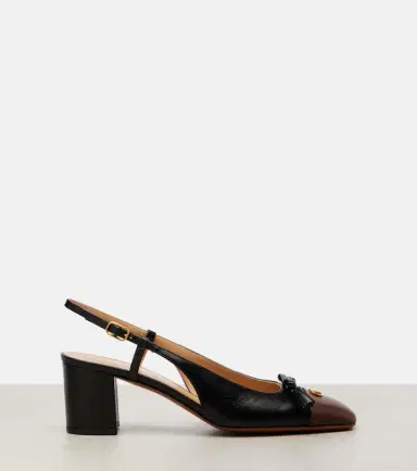 Valentino Garavani Valet Du Roi 60 leather slingback pumps | Thumbnail 3 Valentino Garavani Valet Du Roi 60 leather slingback pumps | Thumbnail 3