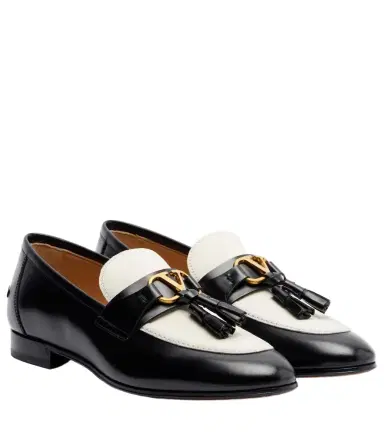 Valentino Garavani Vaniteux VLogo leather loafers | Thumbnail 1 Valentino Garavani Vaniteux VLogo leather loafers | Thumbnail 1