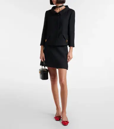 Valentino Garavani Valet Du Roi leather and mesh slingback flats | Thumbnail 5 Valentino Garavani Valet Du Roi leather and mesh slingback flats | Thumbnail 5